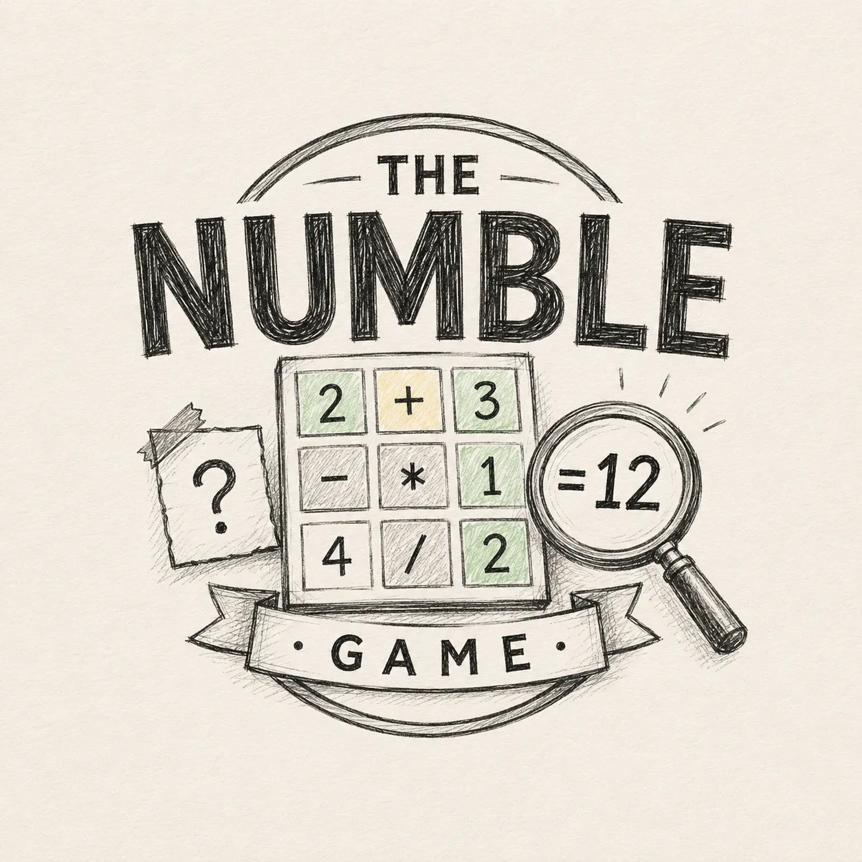 the numble game logo