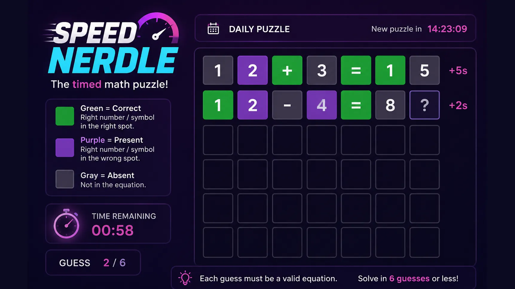 Speed Nerdle