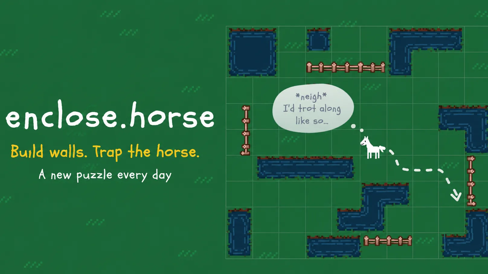 enclose horse
