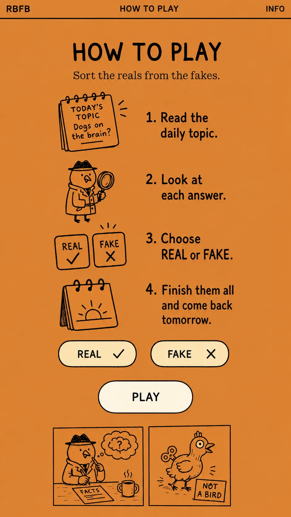 How To Play Real Bird Fake Bird
