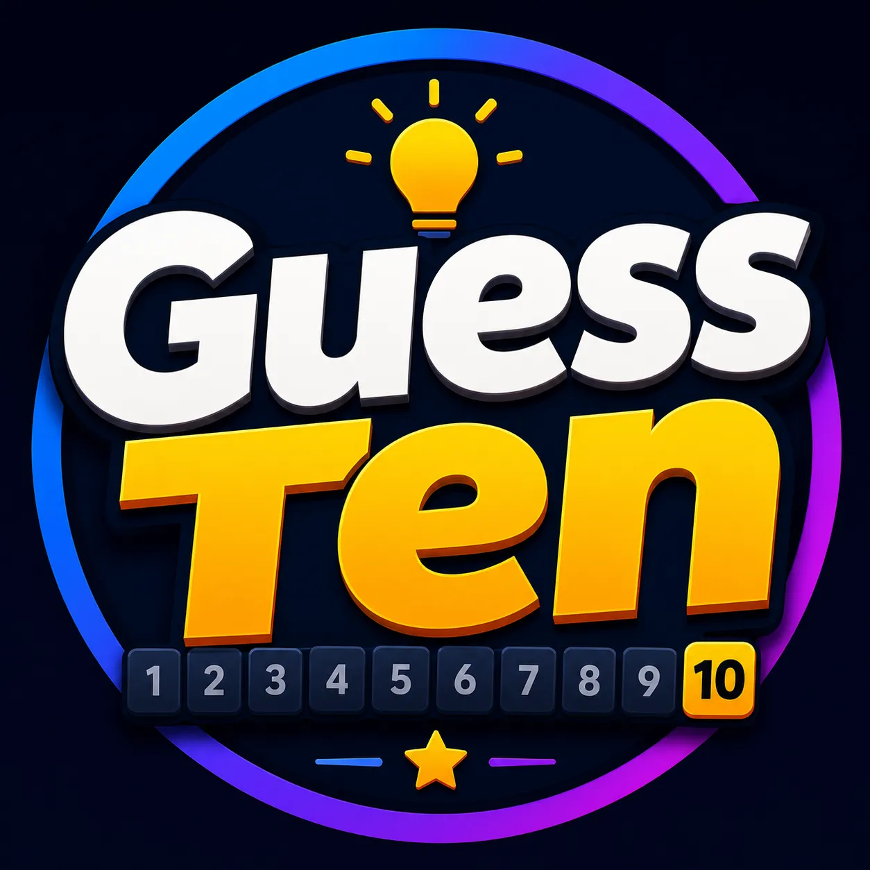GuessTen logo