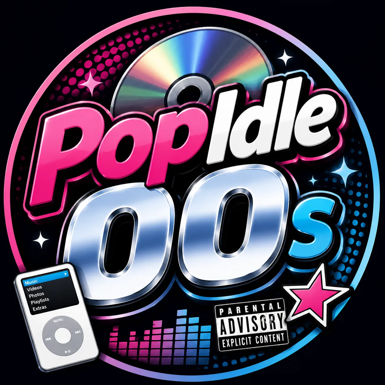 PopIdle00s logo