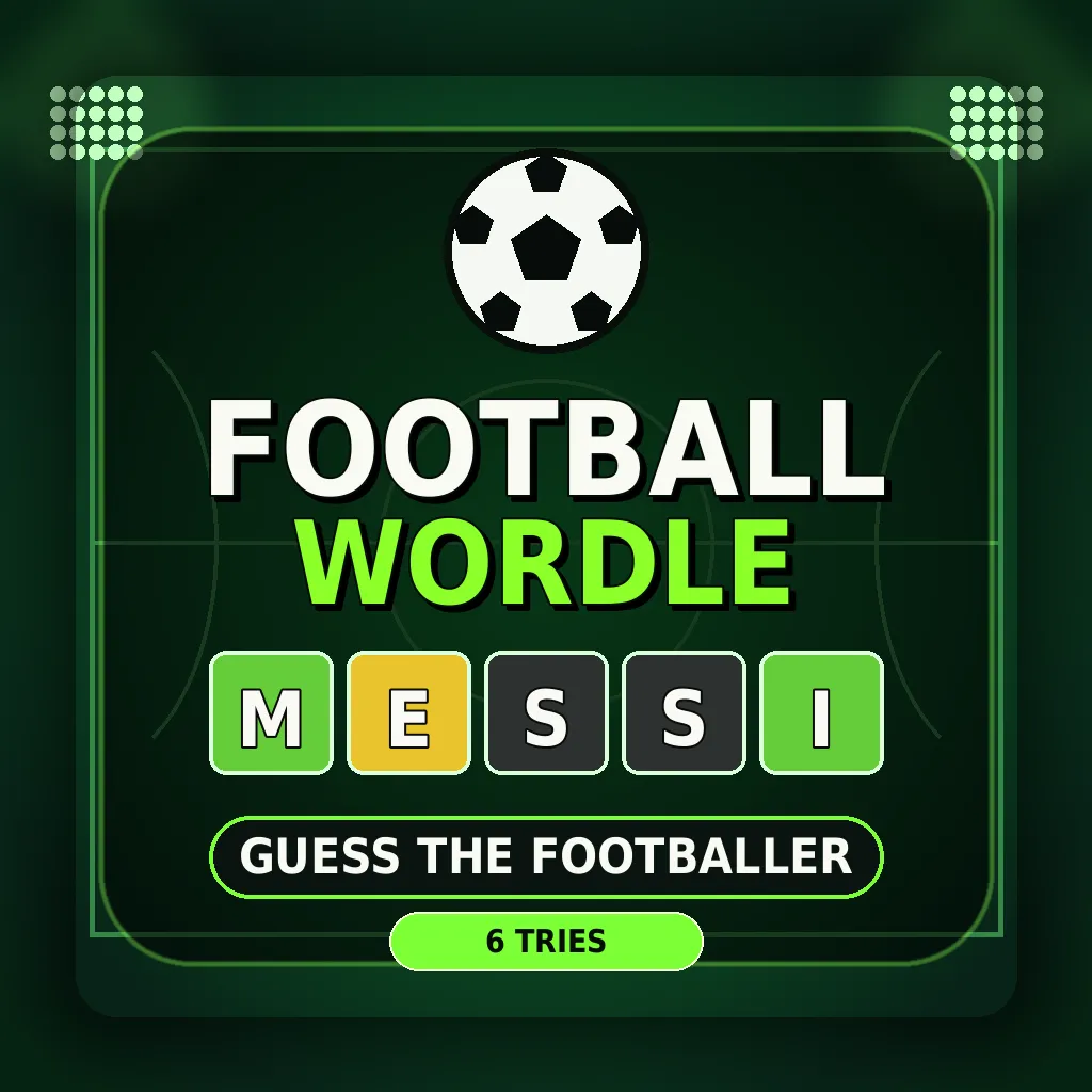 Football Wordle