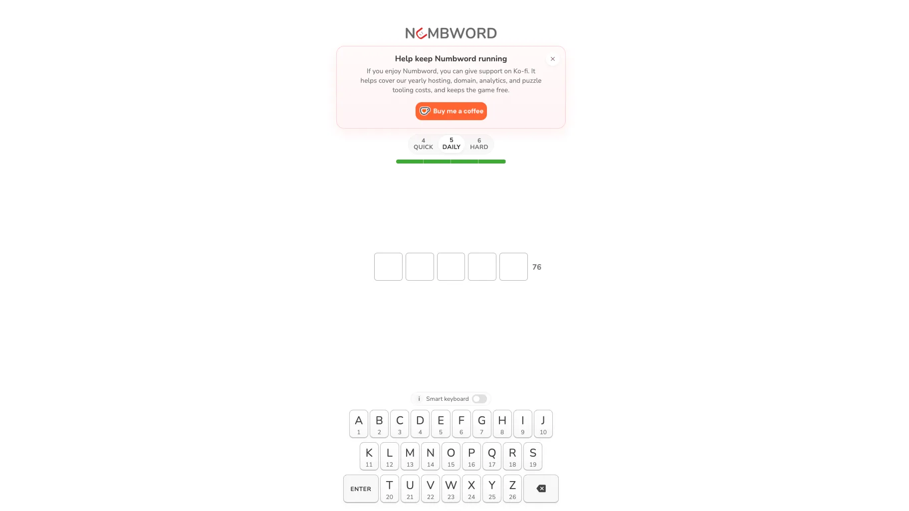 Numbword