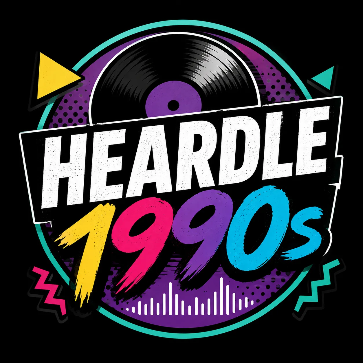Heardle 1990s logo