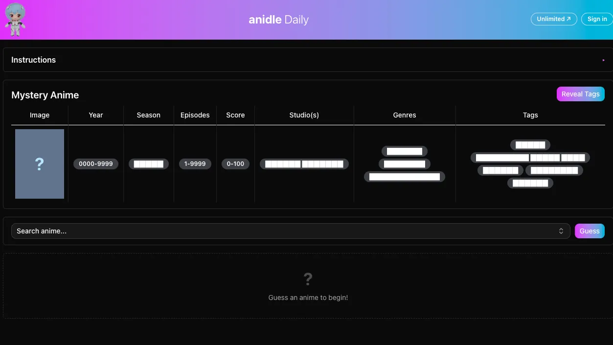 Anidle