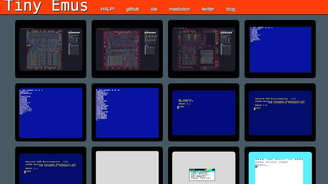 Tiny Emulators