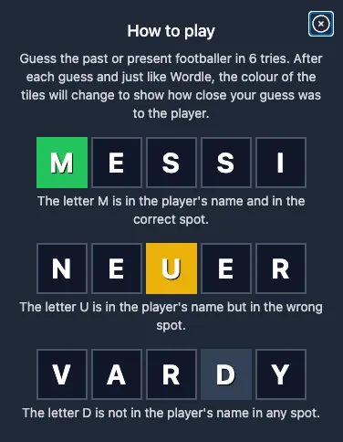 How To Play Football Wordle
