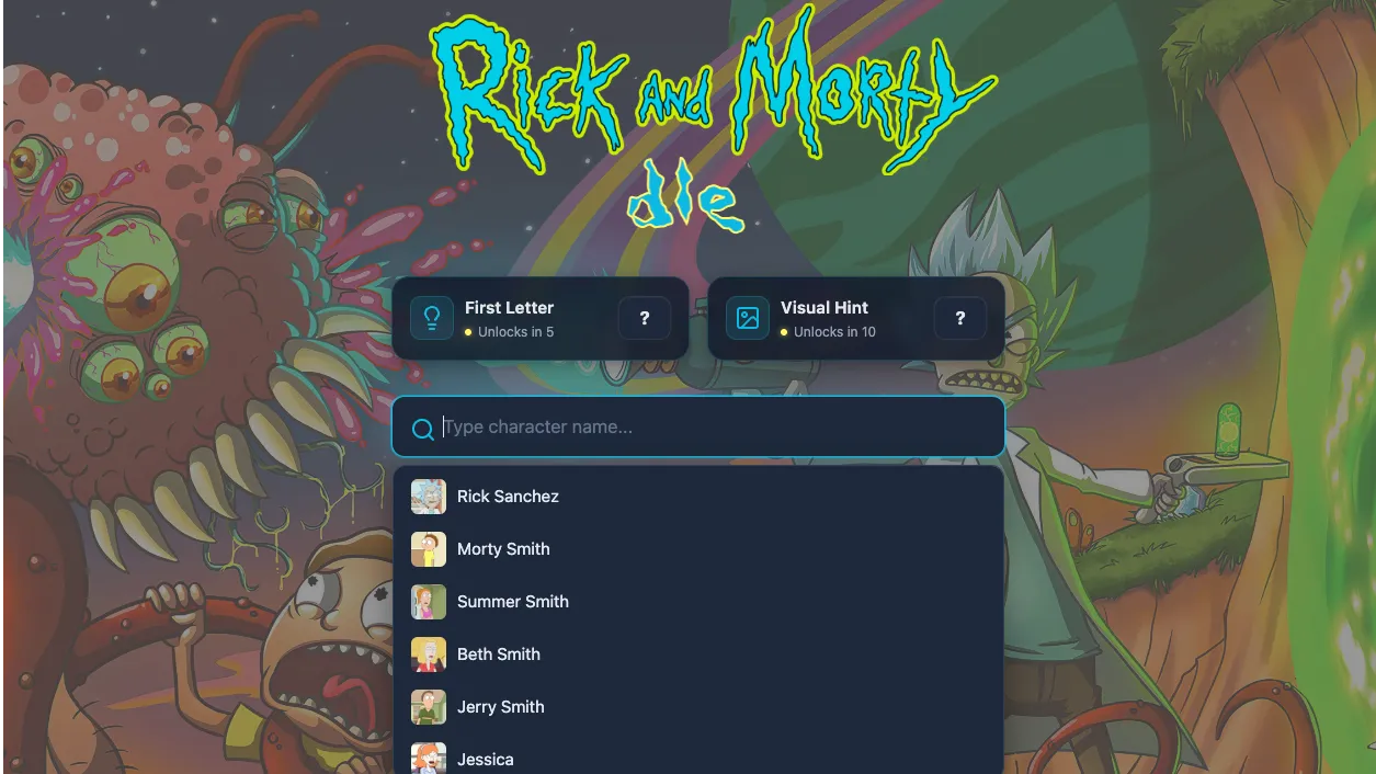 Rick and Morty Dle