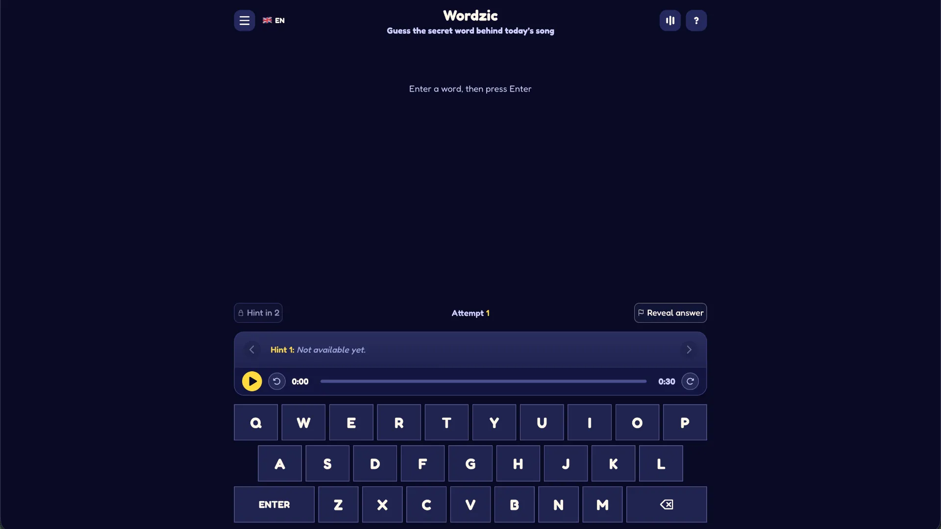 Wordzic cover