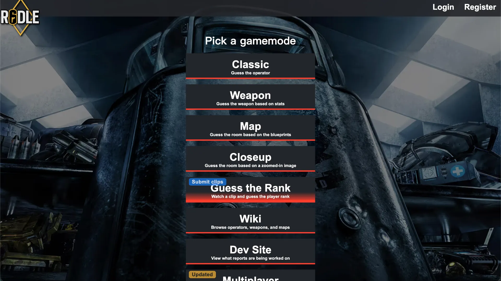 R6dle cover