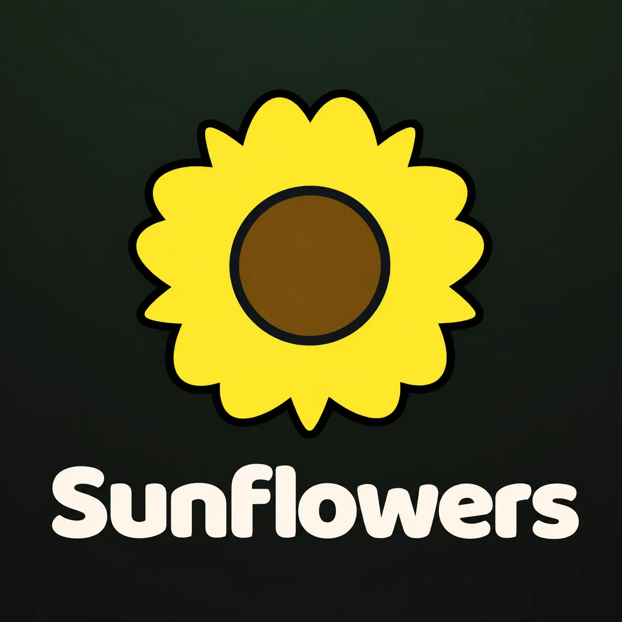 Sunflowers logo