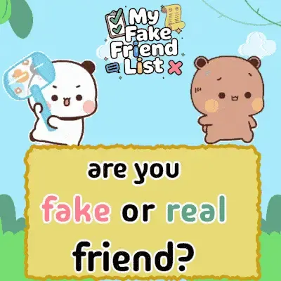 My Fake Friend List logo