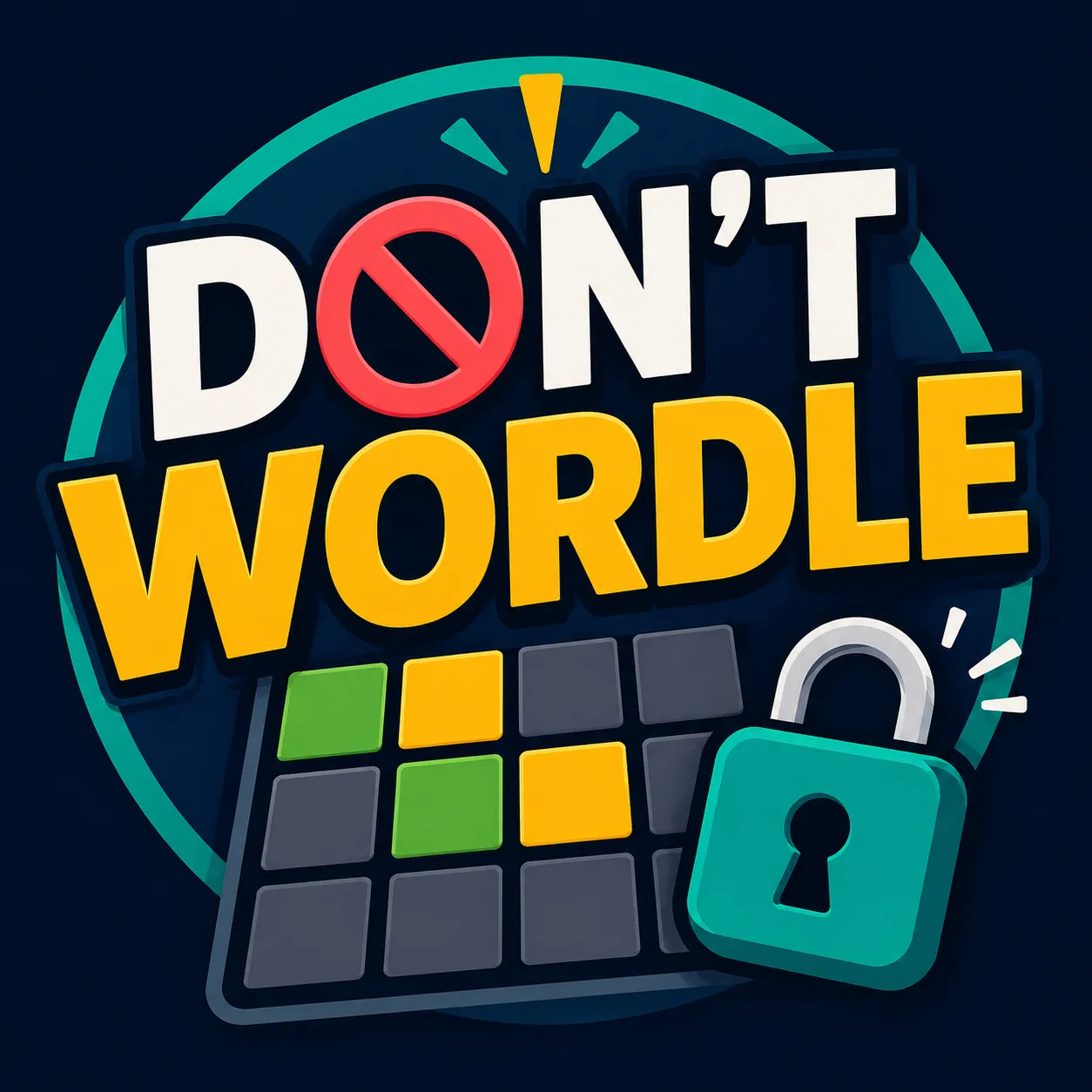 Don't Wordle logo