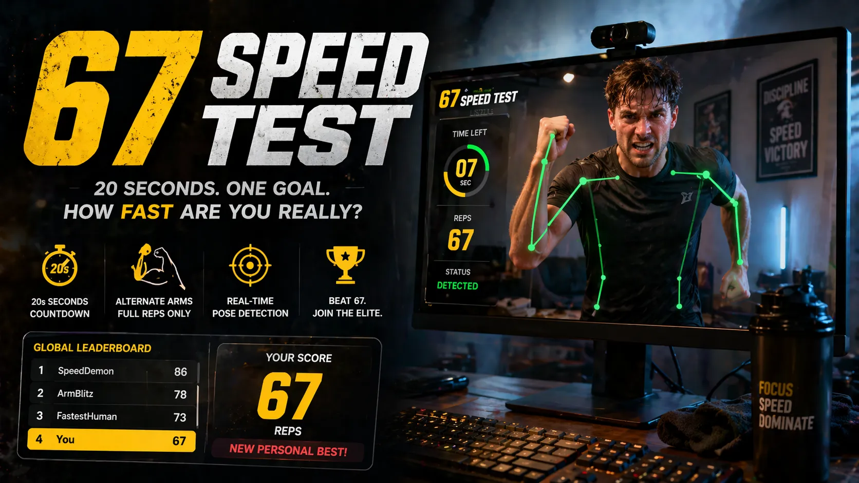 67 Speed Test