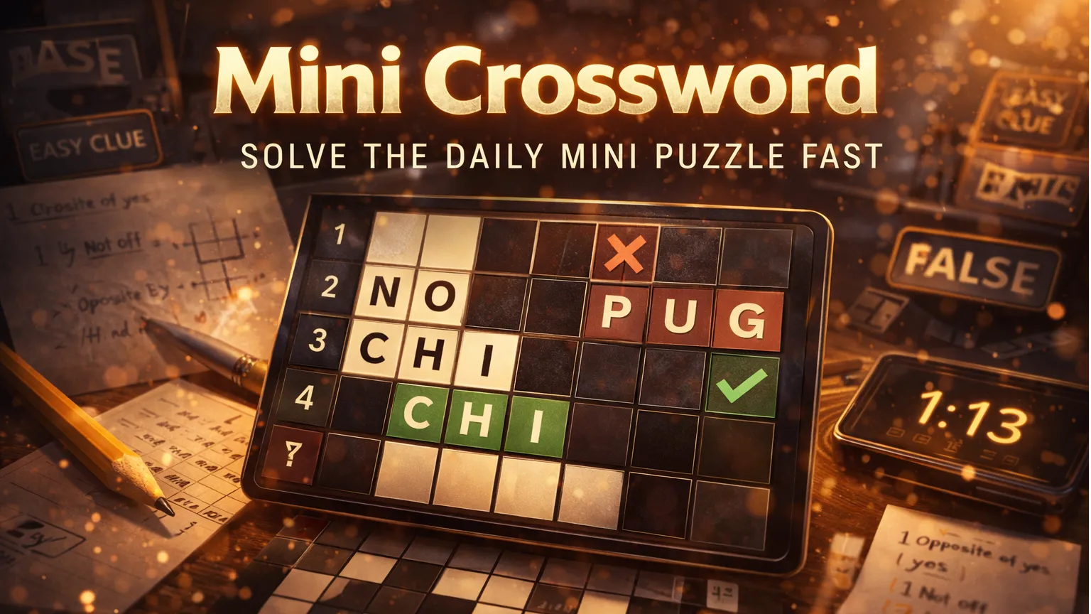 Mini Crossword