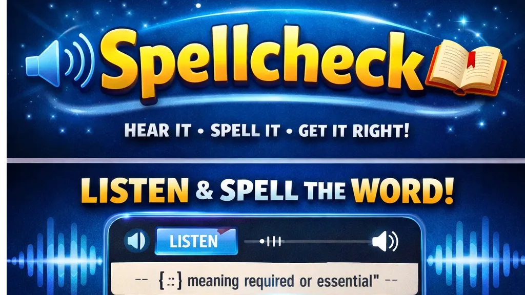 Spellcheck