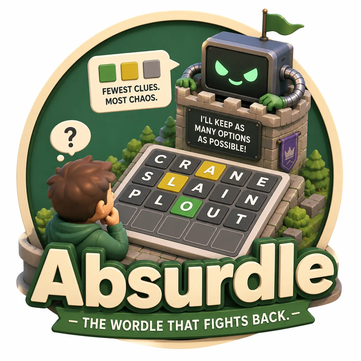 Absurdle logo