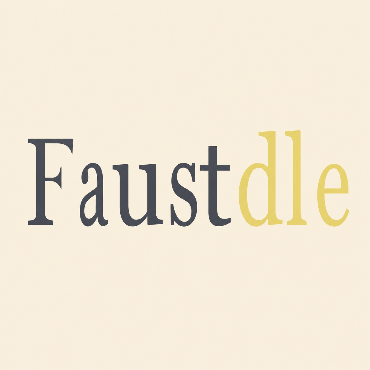 Faustdle logo