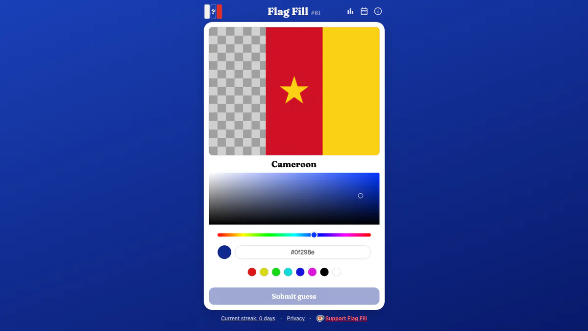 Flag Fill